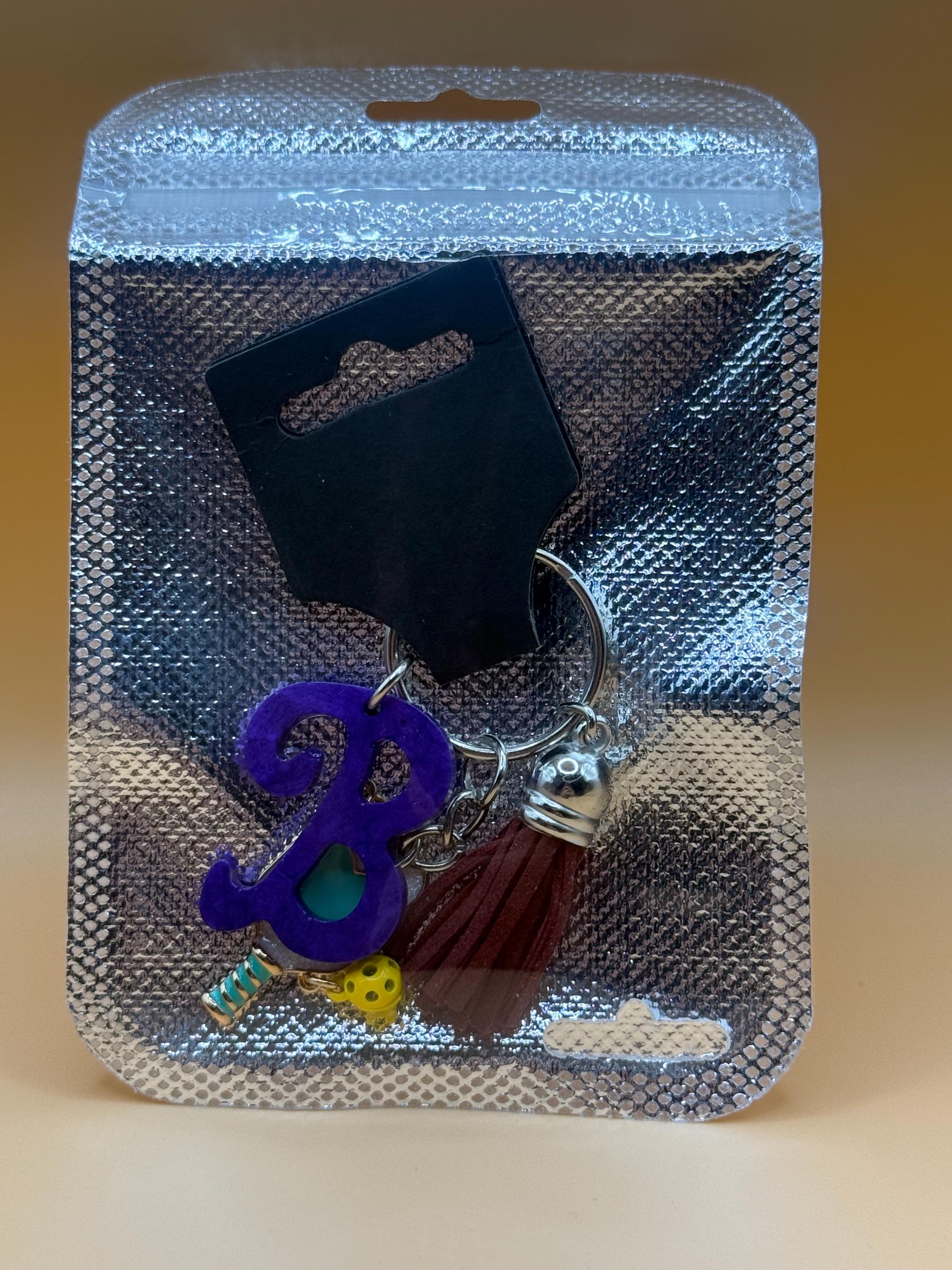 Pickleball Customizable keychain