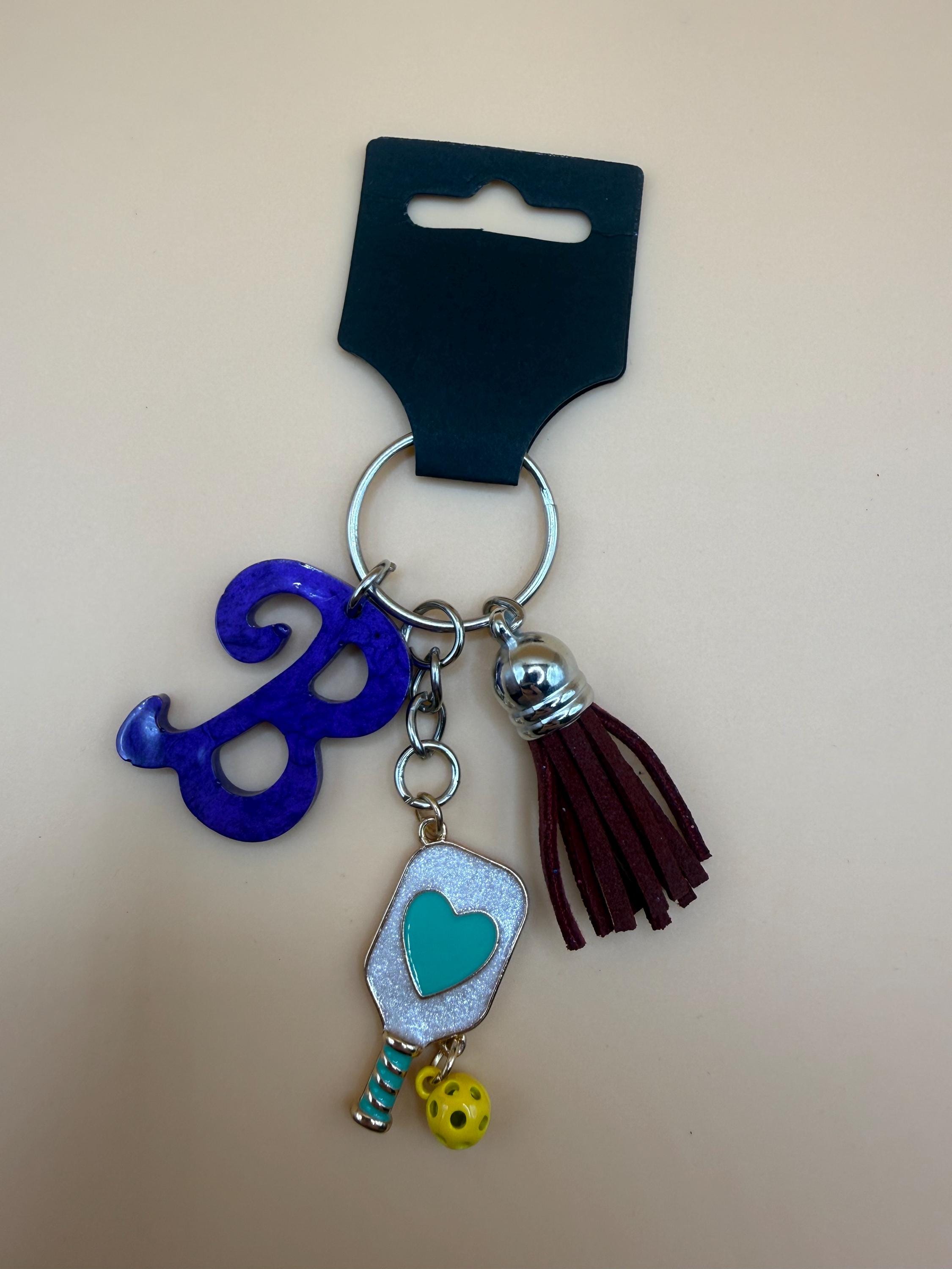Pickleball Customizable keychain