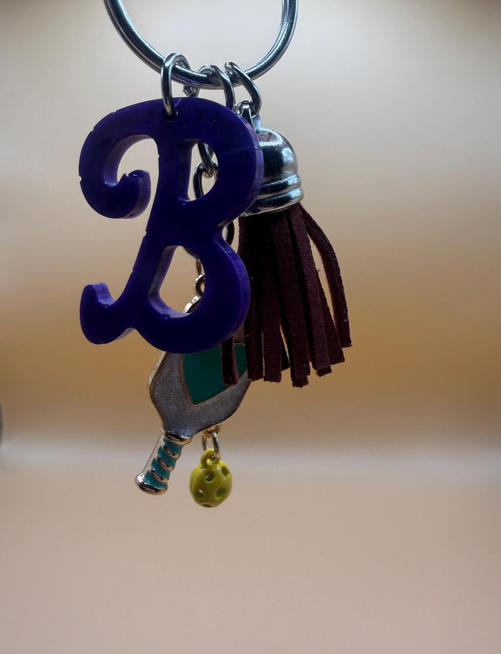 Pickleball Customizable keychain