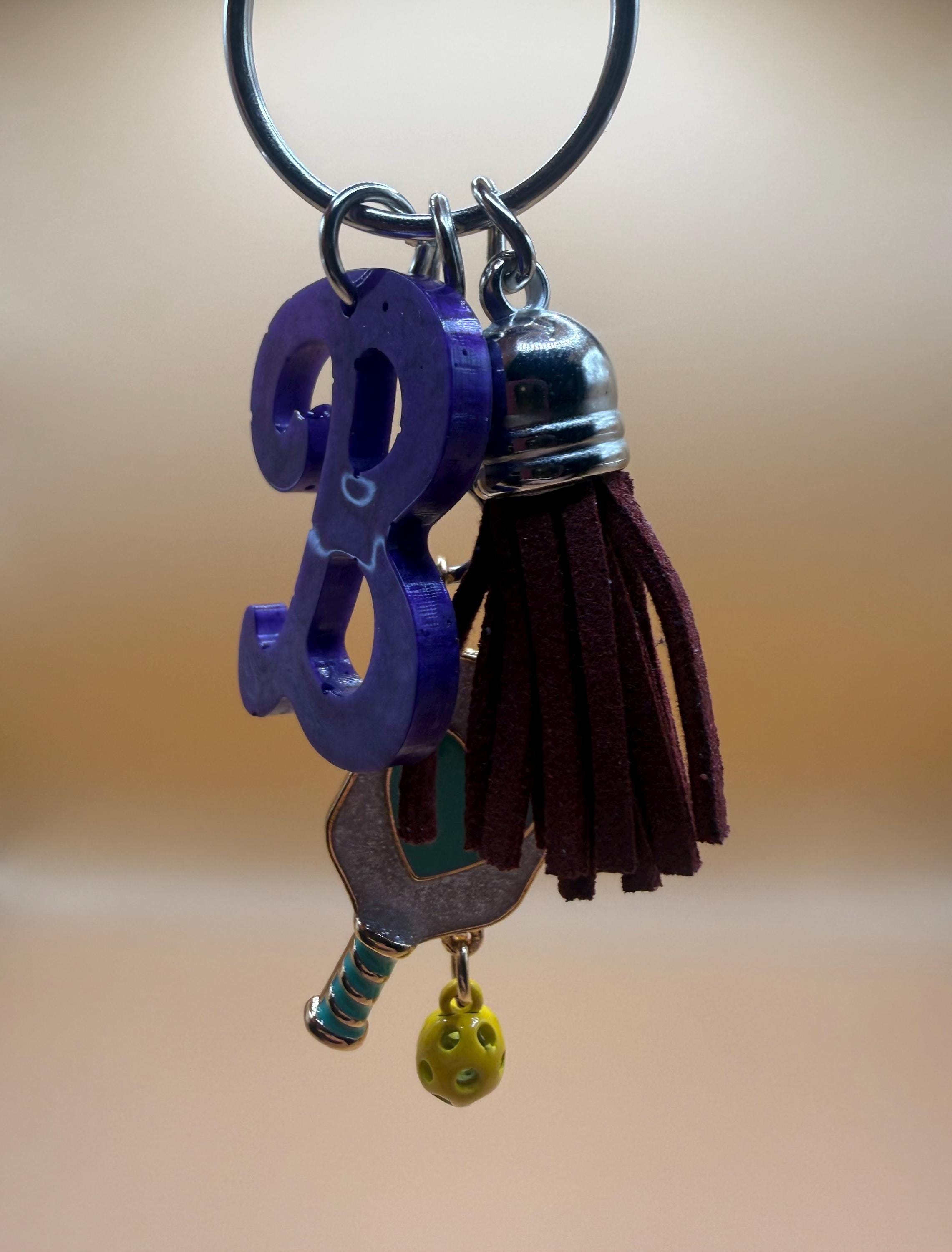 Pickleball Customizable keychain